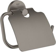 GROHE Essentials 40367AL1 Držiak toaletného papiera s krytom, kartáč. Grafit 40367AL1