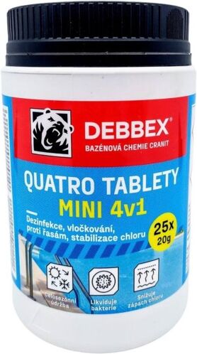 DEBBEX Tablety Quatro DEBBEX, 1kg