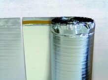 Podložka 3v1 Penová 2mmaHliníkaParozábrana pod plávajúce podlahy pre podlahové vykurovanie  25m2