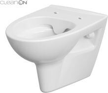 Cersanit PARVA WC misa závesná CleanOn, horizontálny odpad,bez sedadla, Biela K27-061