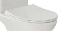 Olsen Spa TRIA WC sedátko duroplast, SLIM, Soft-Close, oválna, Biela OLKGYM00DRP50