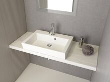 Sapho AVICE doska 140x50cm, dub starobiely