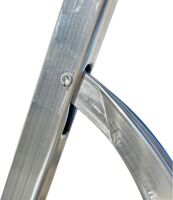 ENPRO Al regály, 5 priečok, D = 0,98 m, nosnosť 120 kg, ALVE ENPRO 144090 (8) (7)