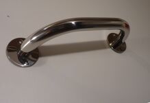 Hopa Madlo rovné - Materiál madiel - Komaxit - biele, Rozmer A - 23 cm (1)