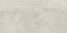Cersanit QUENOS WHITE STEPTREAD 29,8X59,8 schodovka-zdob.gres,hlad.,rektif.,mrazuvzd.,R10B
