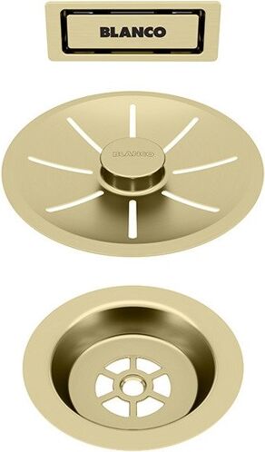 Blanco sada Gold Edition pre jednu vaničku satin gold