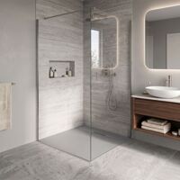 REA sprchová vanička Bazalt Grey 90x90 REA-K4105 (2) (1)