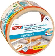 TESA Obojstranne lepiaca páska na koberce 56170, 5 m x 50 mm, biela 138275