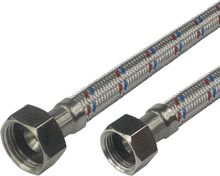 Klum Hadica pripojovacia nerez 10x14, FxF, 1/2"x1/2", 60cm CR144E