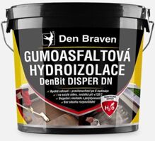 Hydroizolácia gumoasfaltová, DenBit DISPER DN, 5kg