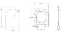 Kielle WC doska, Softclose, EasyLock, Slim, biela 30415002 (2) (1)