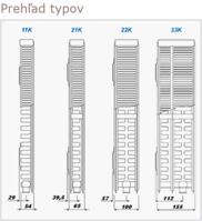 KORAD radiátor panelový bočné pripojenie 21K 400X2000(vxd) (5)