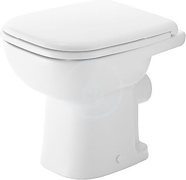 Duravit 21080900002 D-Code, Stojací klozet-WC 35x48cm, biely