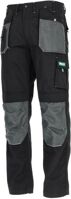 STALCO Nohavice pracovné do pása BASIC LINE, čierne, XL/56 STALCO Nohavice pracovné do pása BASIC LINE, čierne, XL/56
