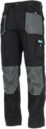 STALCO Kalhoty pracovní do pasu BASIC LINE, černé, S/48