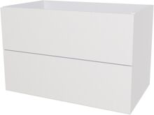 Mereo Aira, kúpeľňová skrinka 101 cm, Multidecor, Biela vysoký lesk perlička