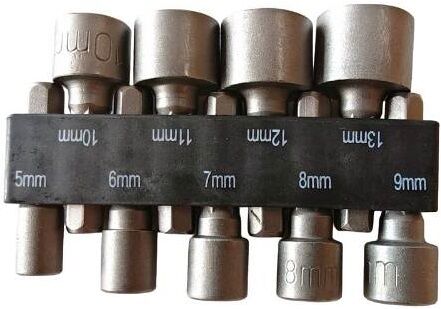 ENPRO Bity sada 1/4", 5 - 13 mm, 9 ks 703751