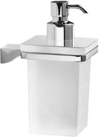 Gedy GLAMOUR dávkovač mydla, chróm/mliečne sklo 5781