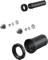 ALCA M900K-DN110 pripojovacia sada k závesnému WC – DN110, 200 mm, PE, chróm ALCA M900K-DN110 pripojovacia sada k závesnému WC – DN110, 200 mm, PE, chróm