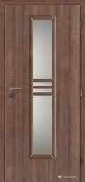 Doornite CPL-Premium laminátové STRIPE SKLO Authentic interiérové dvere