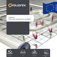 Egibi Podlahová vykurovacia fólia HOT FLOOR 1 x 50 m (50 m2) Egibi Podlahová vykurovacia fólia HOT FLOOR 1 x 50 m (50 m2)