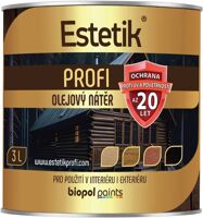 Bochemit Estetik PROFI olejovo-syntetický náter Dub, 3 l