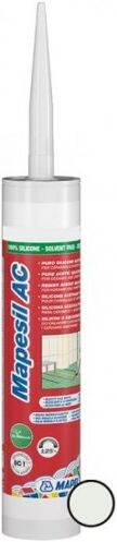 Mapei MAPESIL AC 103 silikónový tmel, protiplesňový, 310 ml, mesačná biela