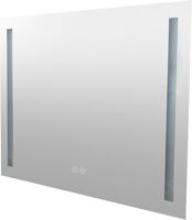 Mereo Zrkadlo 120x70 cm s LED osvetlením a odhmlievaním