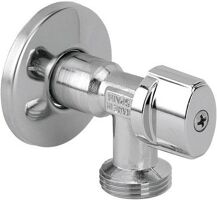Arco Práčkový ventil L-85 1/2"x3/4", ancticalc, chróm 728MN Arco Práčkový ventil L-85 1/2"x3/4", ancticalc, chróm 728MN