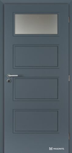 Doornite CPL-Premium laminátové DOMINANT 1 SKLO Antracit interiérové dvere, DTD